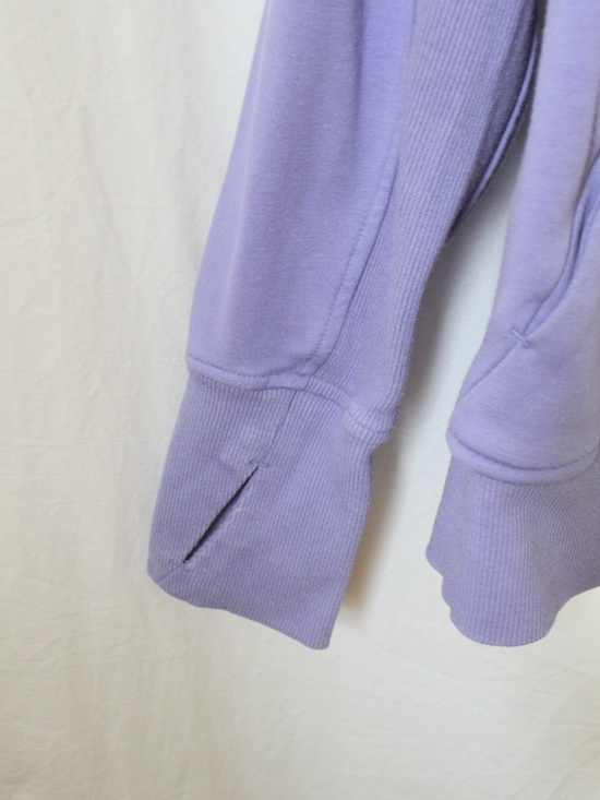 Athleta Triumph Hoodie Lavender Aurora Purple Fitted Size Large - Picture 5 of 8